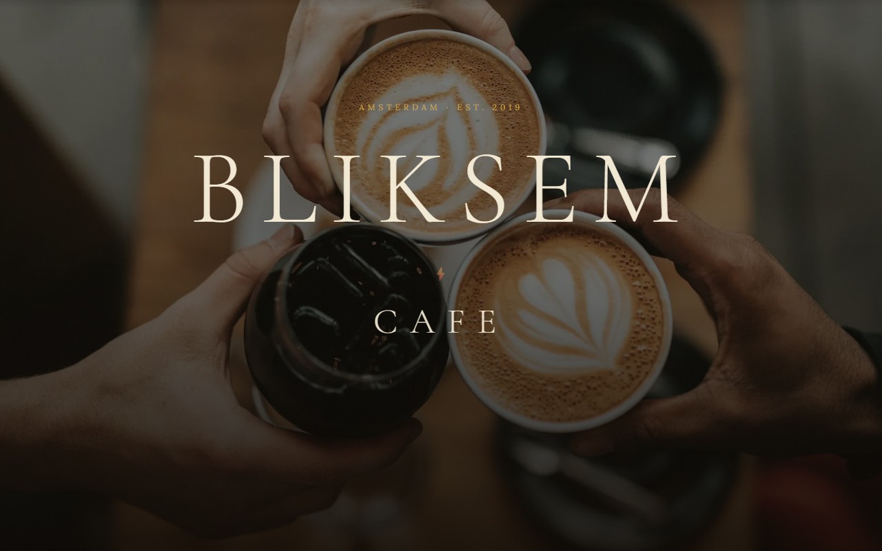 BliksemIT example website preview